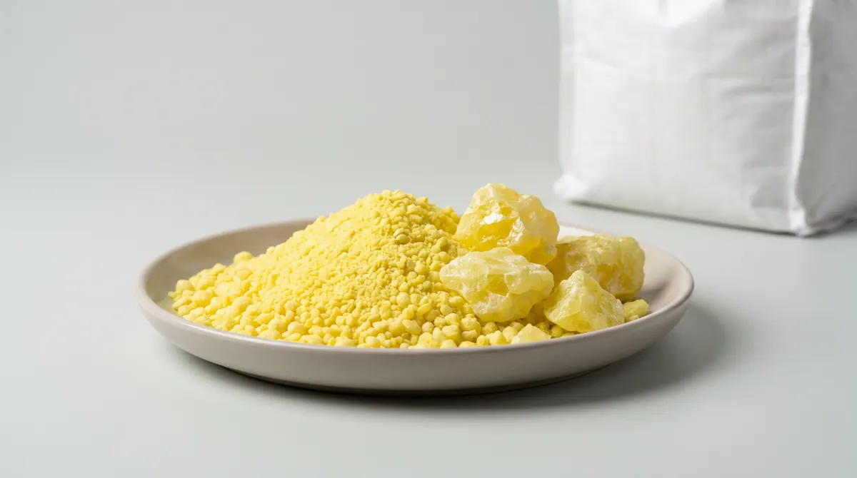 Sulphur granulated · lump