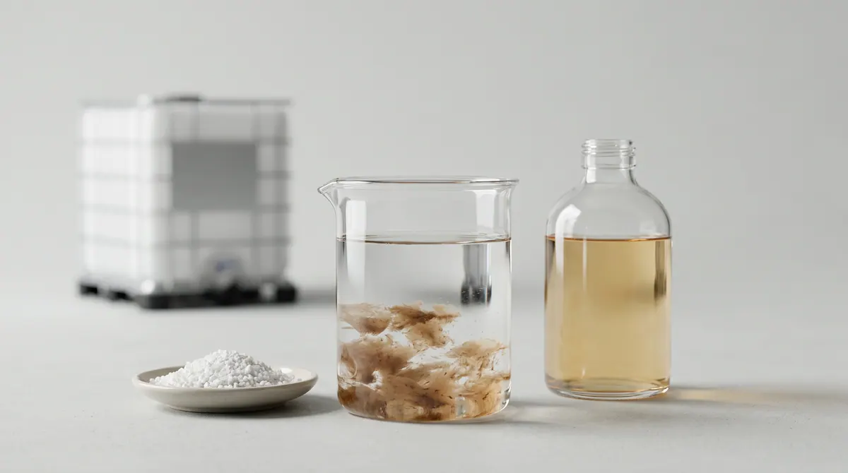 Water treatment chemicals Coagulants · flocculants · biocides